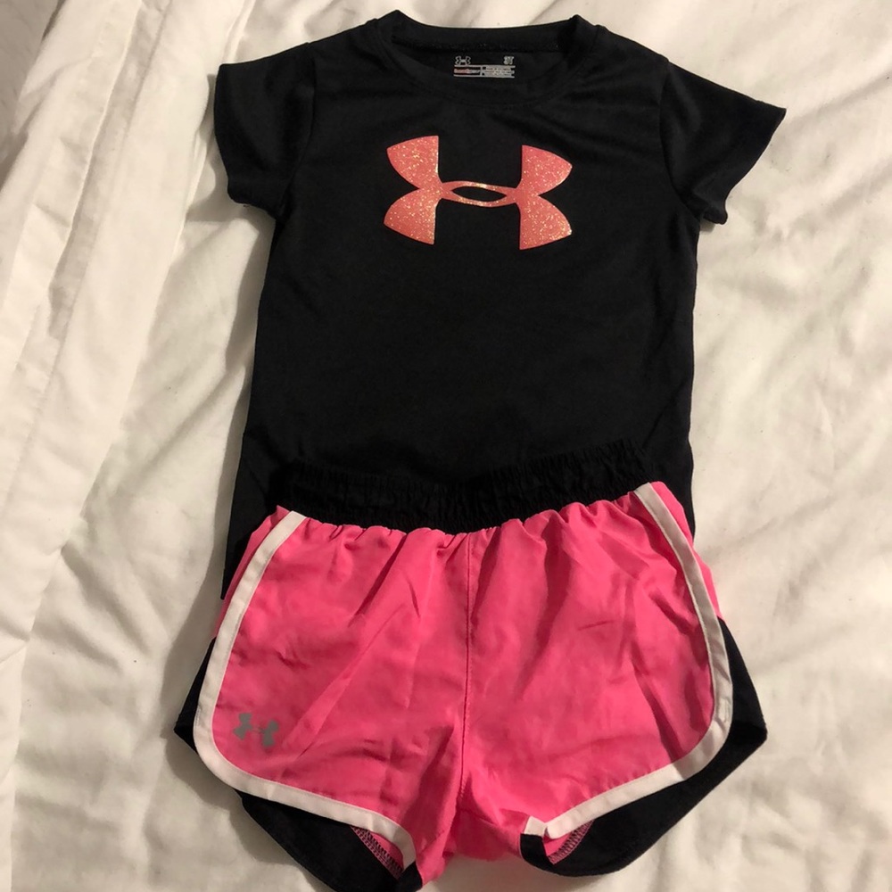 Under Armour Toddler Outfit- 2 piece- Size 3t